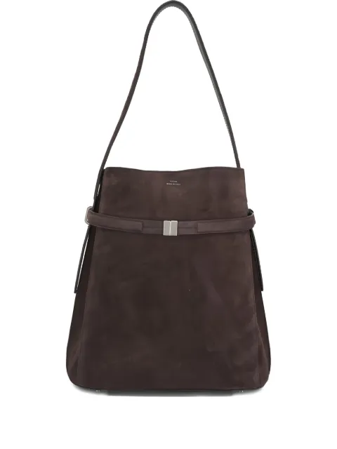 TOTEME suede-leather shoulder bag