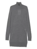 TOTEME turtleneck midi dress - Grey