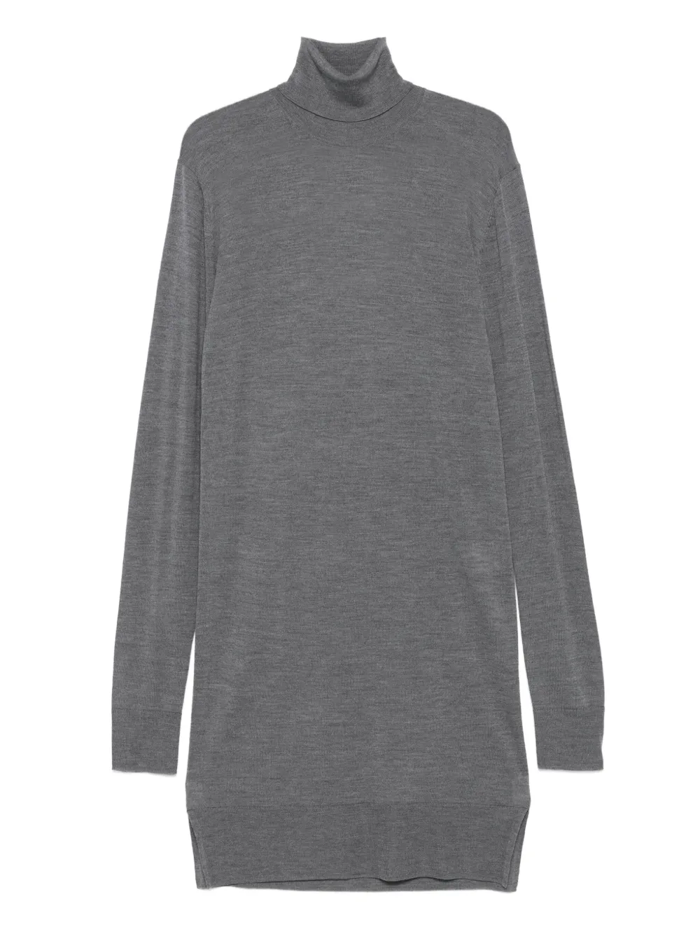 TOTEME turtleneck midi dress | Grey | Image 1