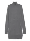 TOTEME turtleneck midi dress - Grey