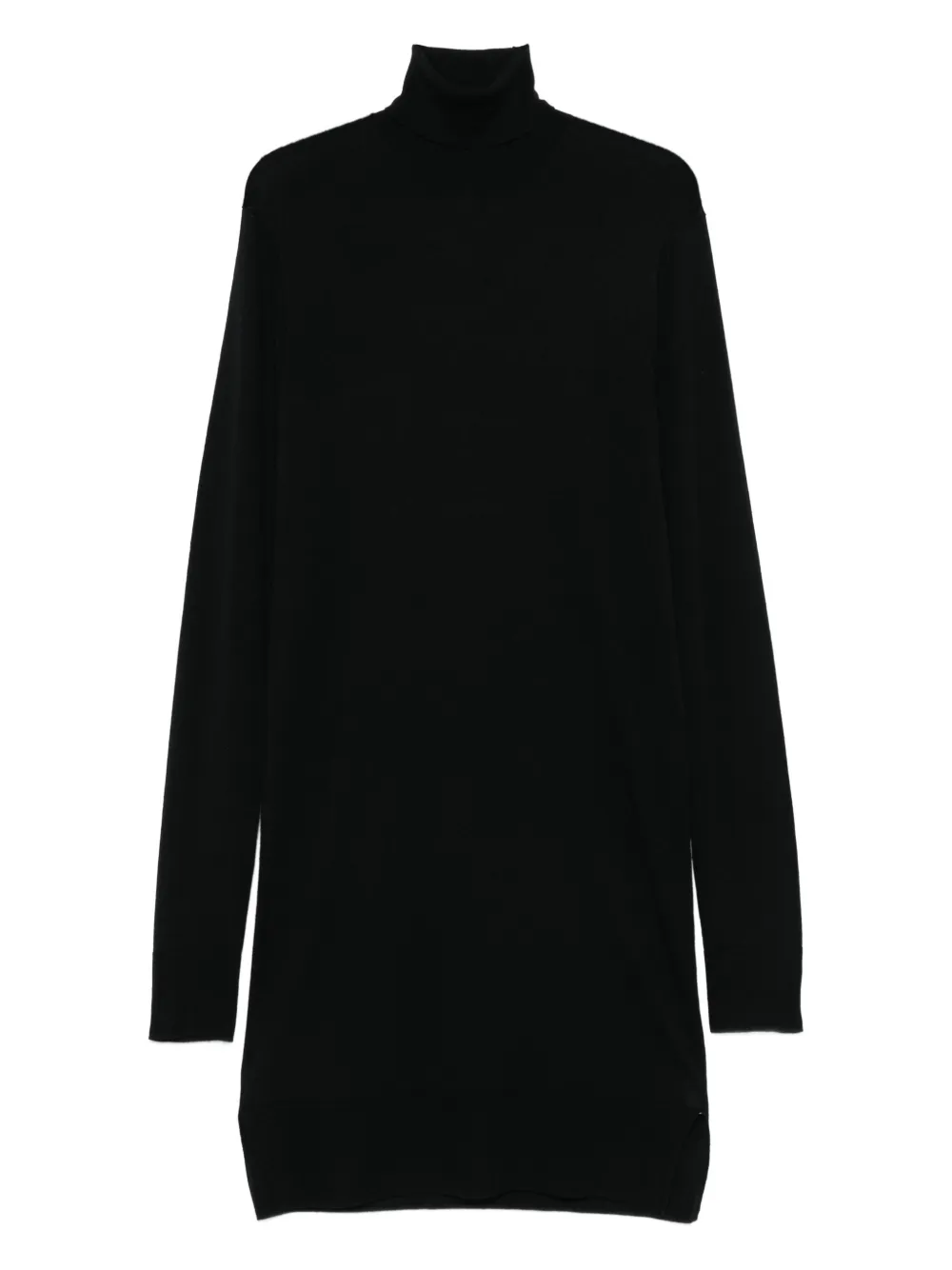 TOTEME turtleneck midi dress | Black | Image 1