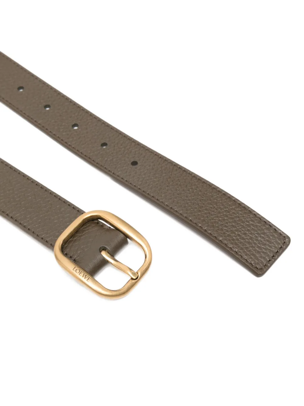  Loewe Leather Belt - Green 