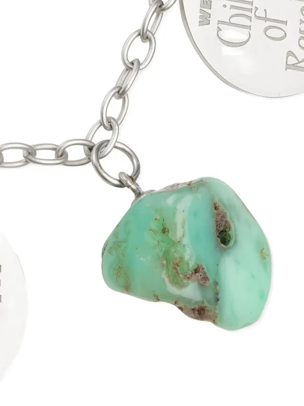 Raf Simons medaillon-pendant Bracelet | Silver | FARFETCH