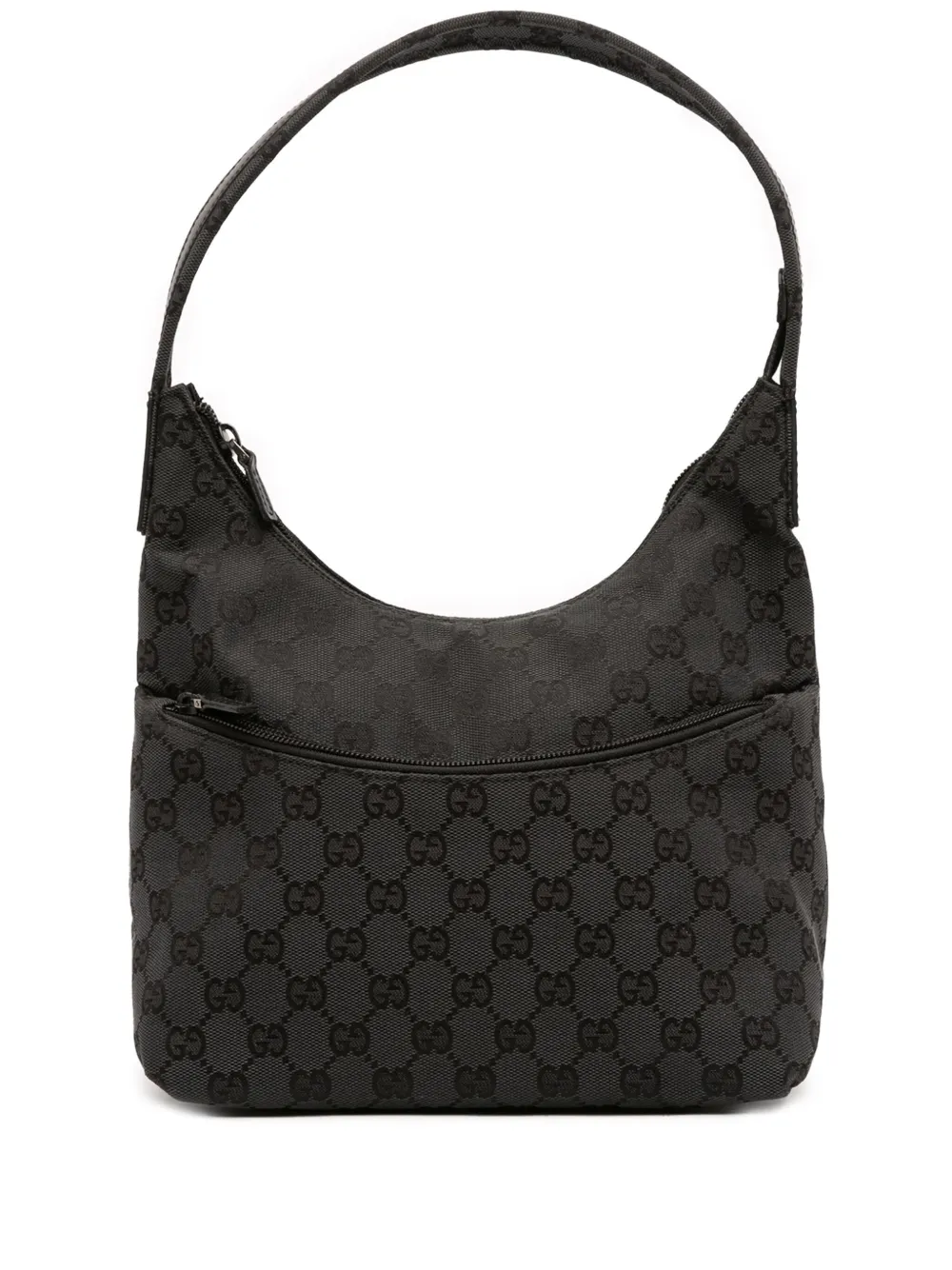 Gucci Pre-Owned 2000-2015 GG Canvas shoulder bag - ブラック Gucci Pre-Owned 2000-2015 GG Canvas shoulder bag - ブラック