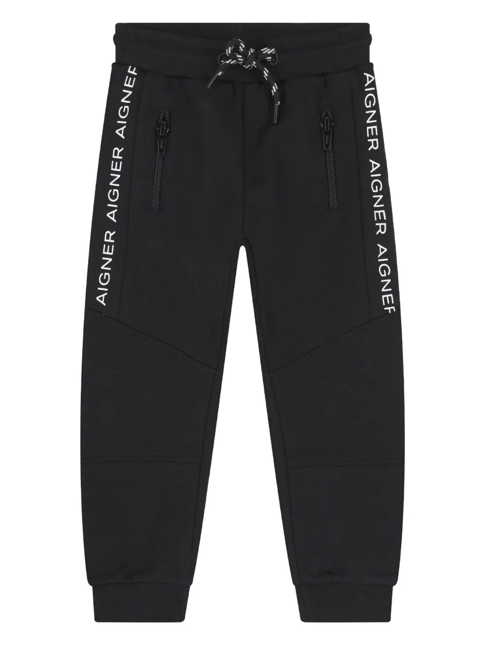 Aigner Kids logo-detail tracksuit bottoms | Black | Image 1