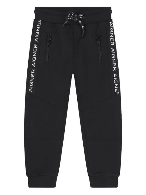 Aigner Kids logo-detail tracksuit bottoms 