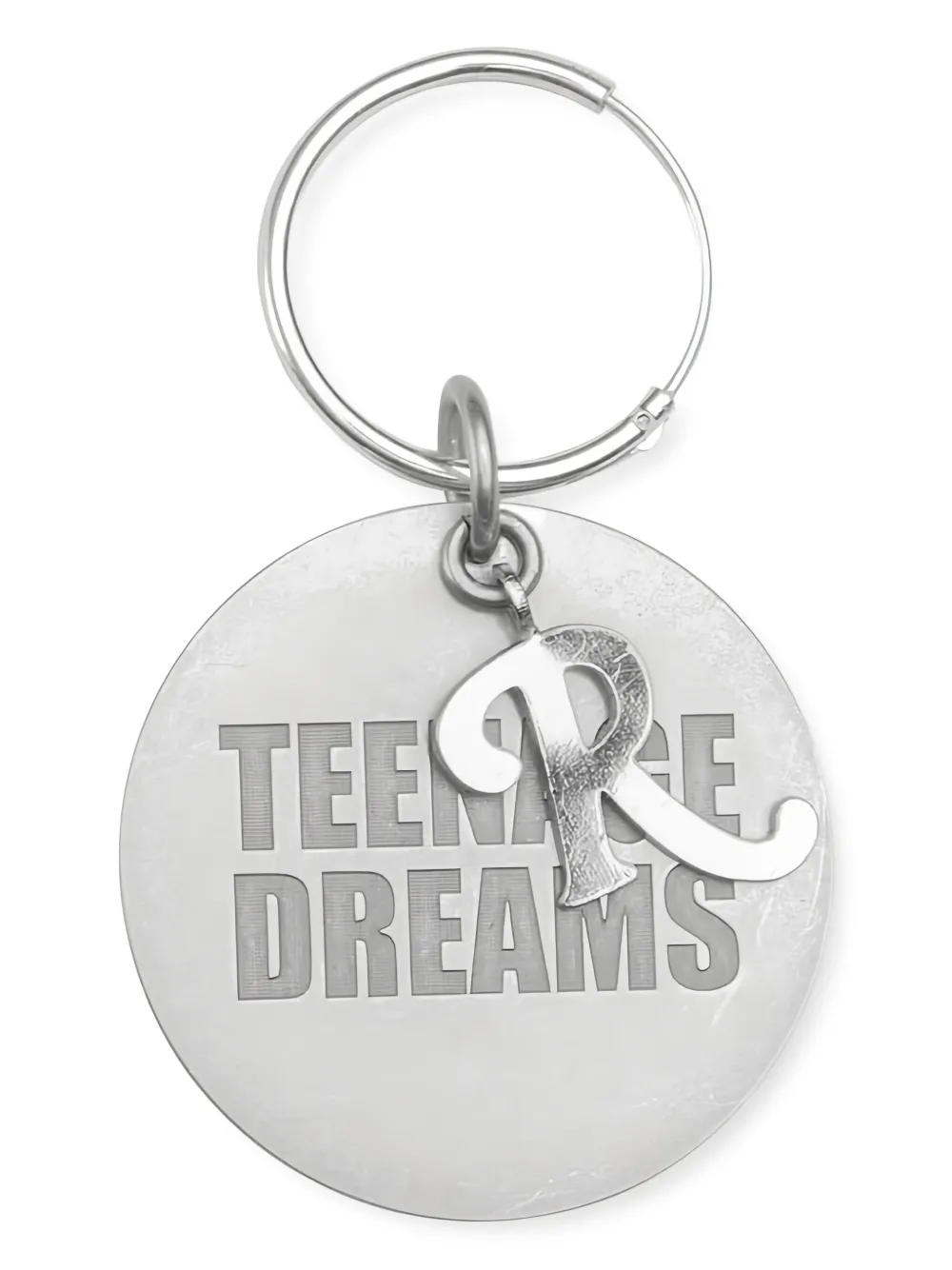 Raf Simons Teenage Dreams medaillon earring | Grey | Image 1