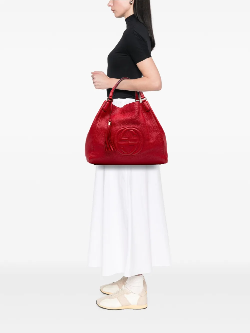 Gucci Pre-Owned 2016-2025 Large Leather Soho Cellarius tote bag | Pre-Owned | Image 2