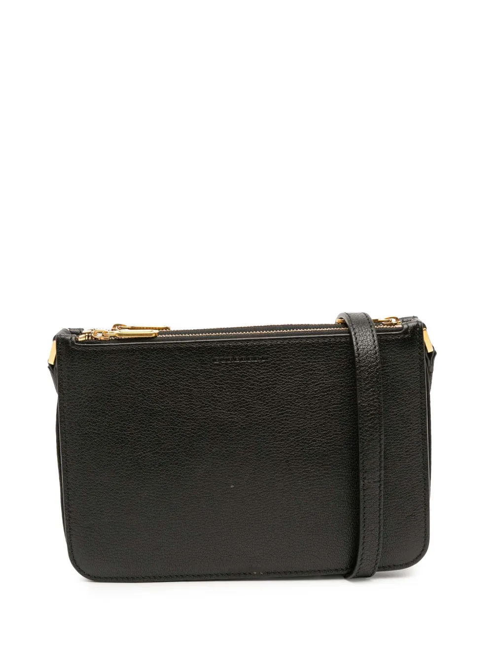 Burberry Pre-Owned 2000-2017 Leather crossbody bag - ブラック Burberry Pre-Owned 2000-2017 Leather crossbody bag - ブラック