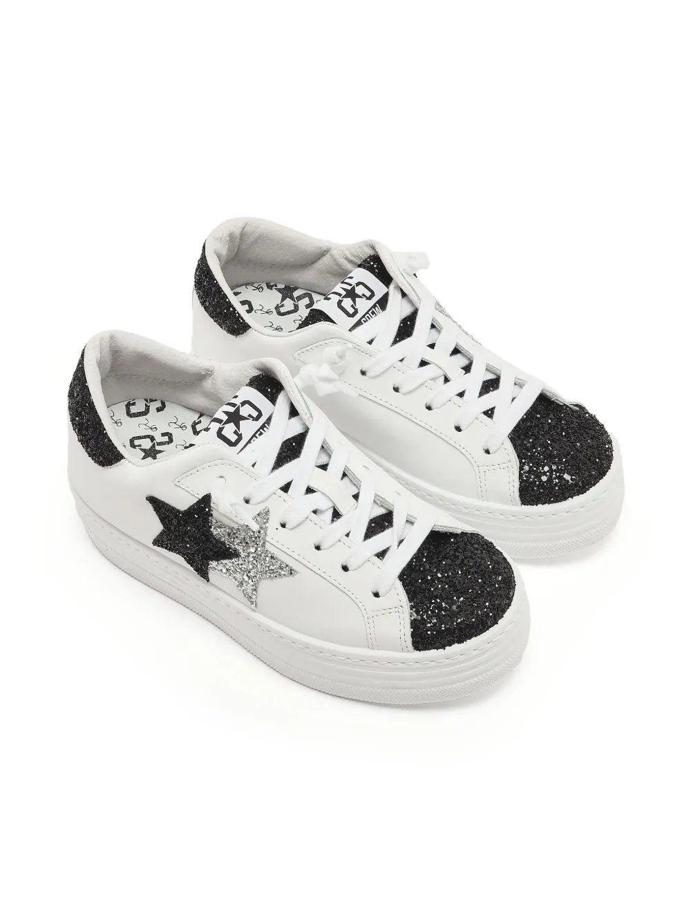 2 Star Kids glitter-star sneakers | Girls Shoes | Image 2
