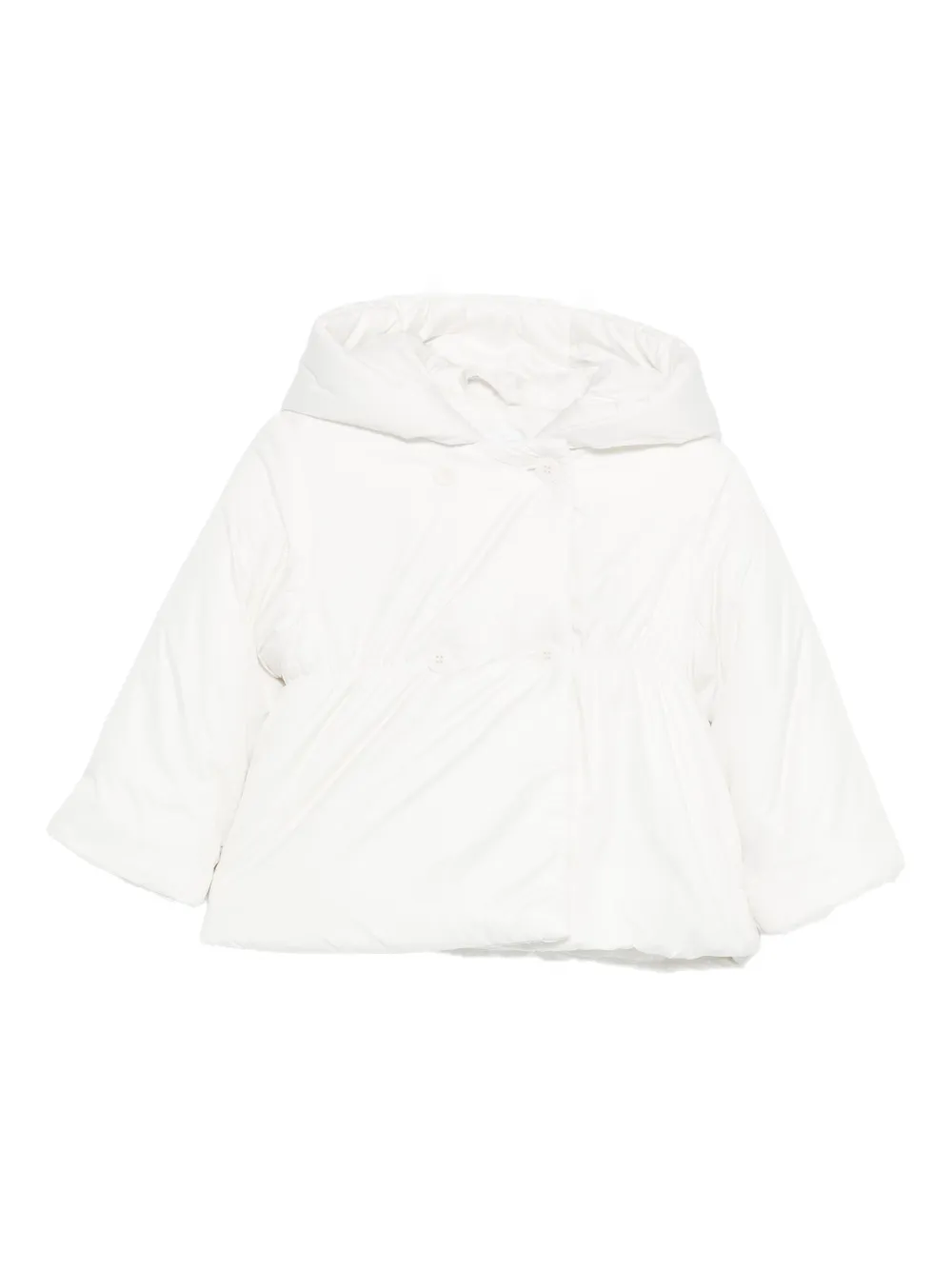 Il Gufo hooded puffer jacket | White | Image 1