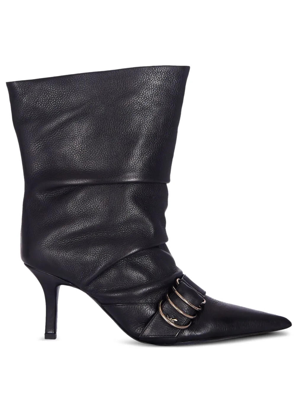 Patrizia Pepe Laarzen met gespdetail Zwart
