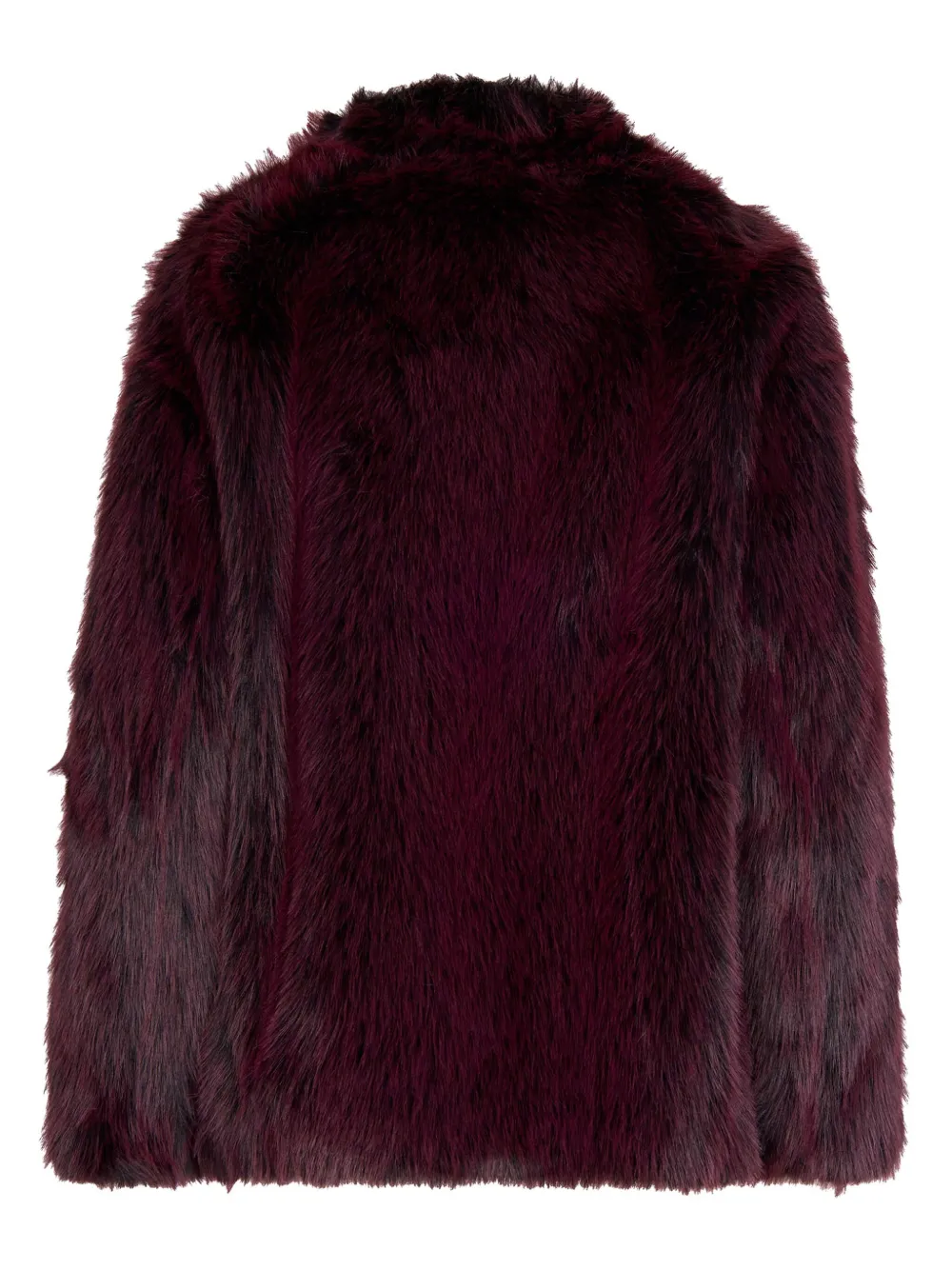 Patrizia Pepe single-breasted faux-fur coat | Faux Fur & Shearling Coats | Image 2