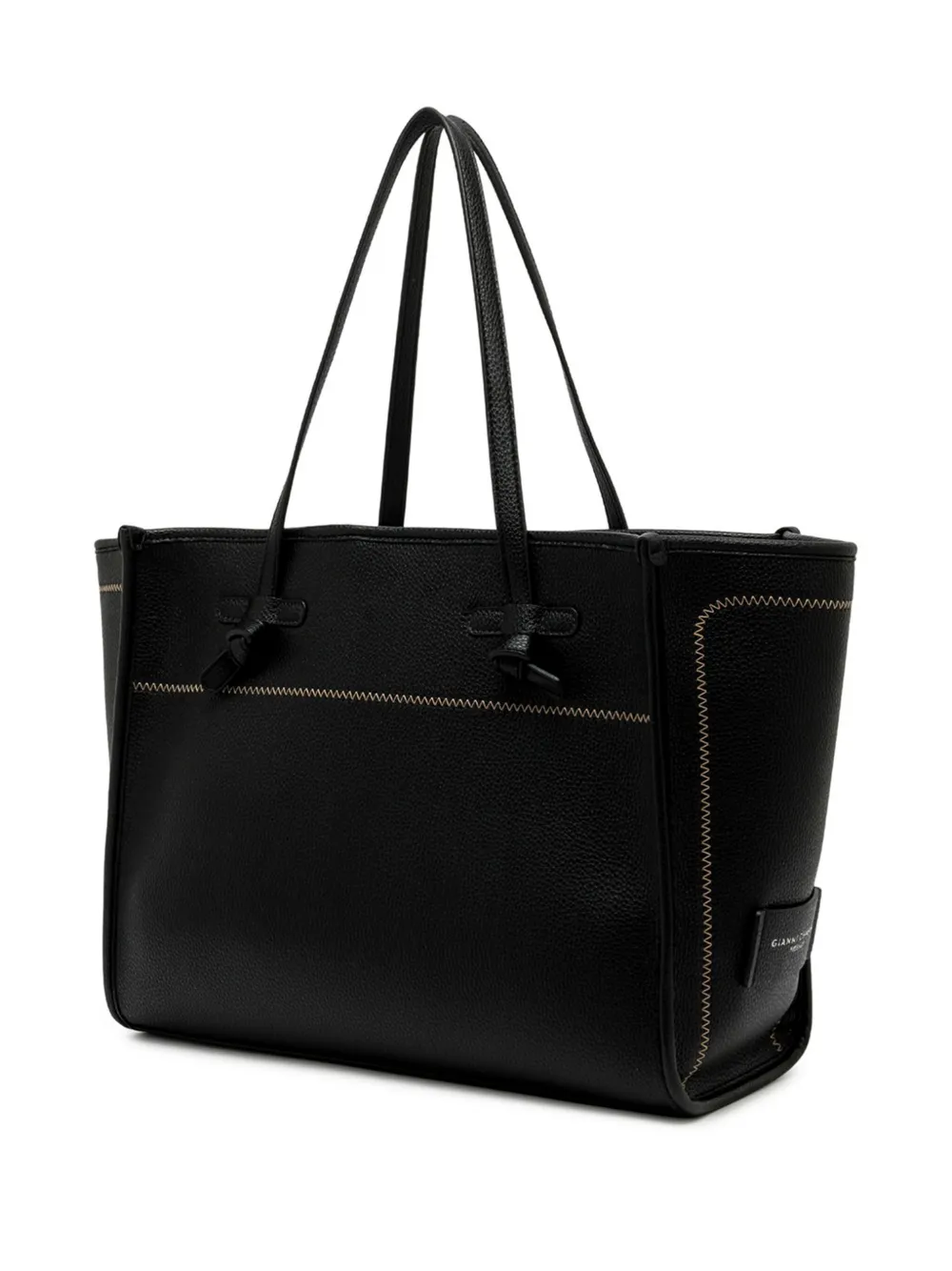 GIANNI CHIARINI Shopper met geknoopt detail Zwart