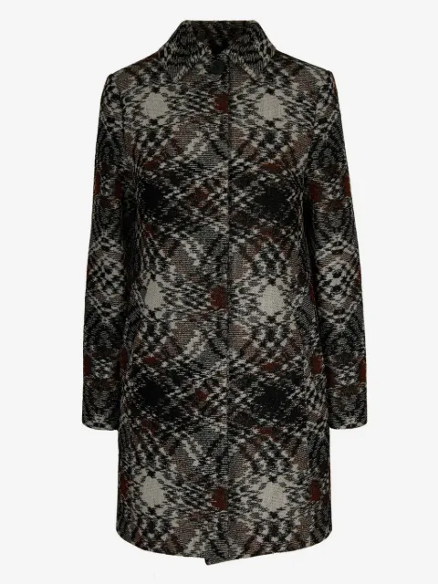 Missoni abrigo con motivo y botones