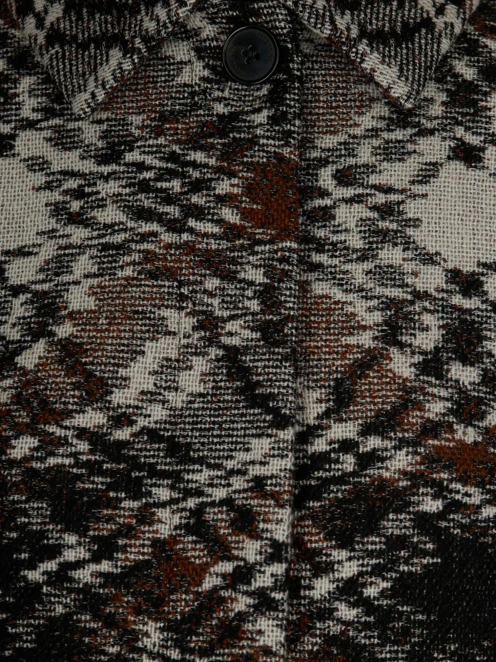 Missoni Patterned Button Coat In Multi