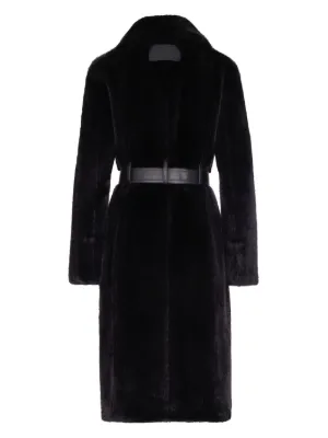 PATRIZIA PEPE パトリツィアペペ リアルファー ウール コート S ☆新品未使用☆パトリッツアぺぺ ファーコート - メルカリ