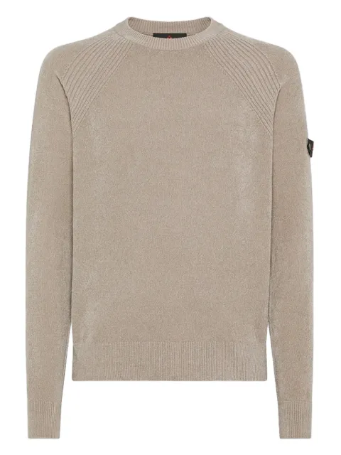 Peuterey ribbed-panel crew-neck sweater