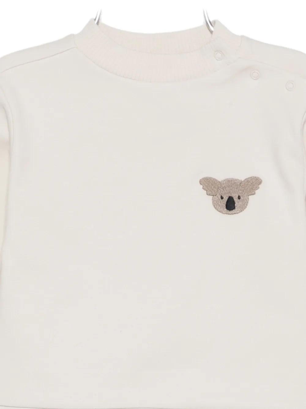 Donsje Koala-embroidered Sweatshirt In Neutral