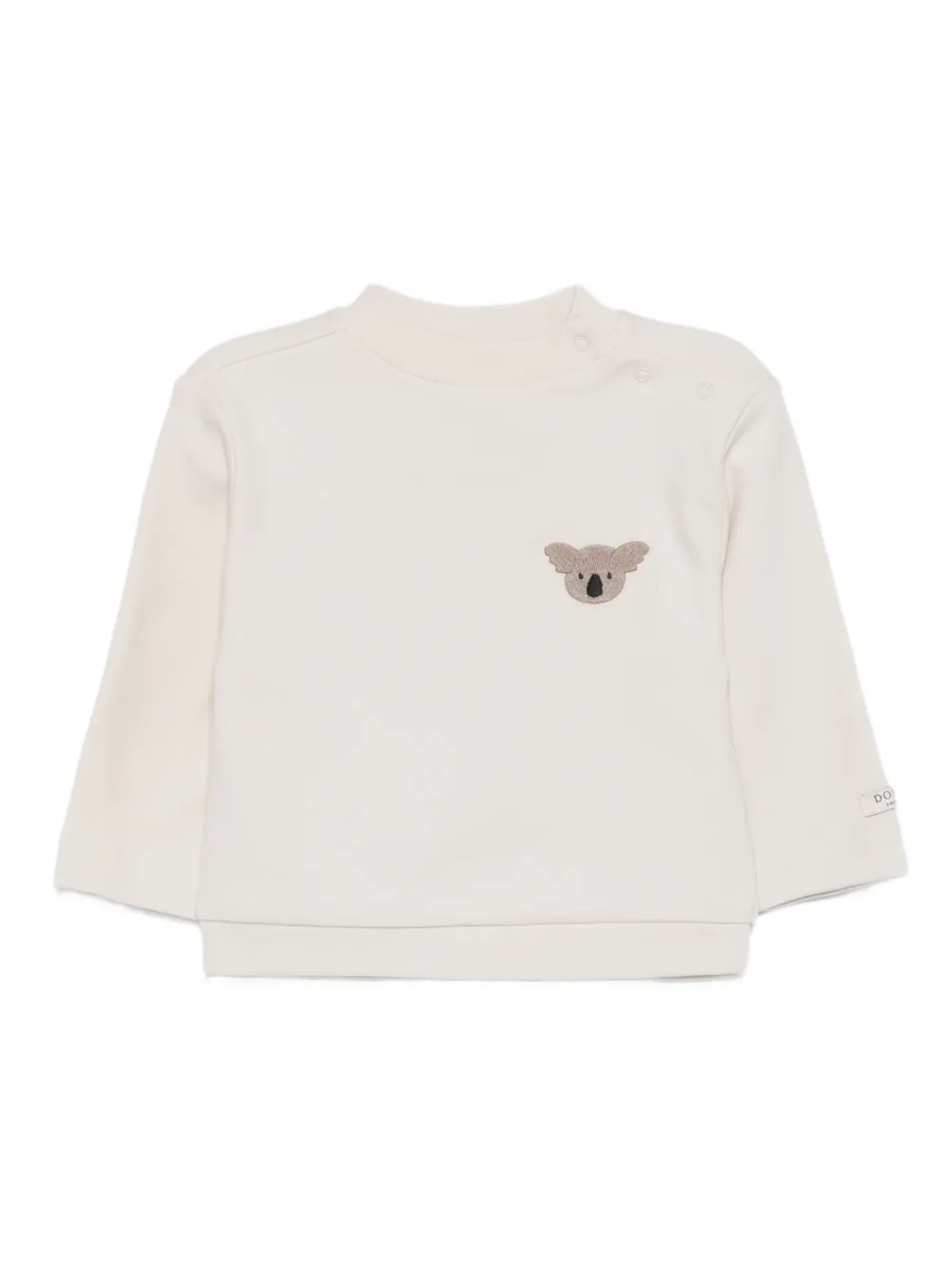 Donsje koala-embroidered sweatshirt | Neutrals | Image 1