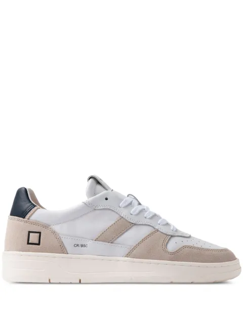 D.A.T.E. Court 2.0 leren sneakers met suede vlak
