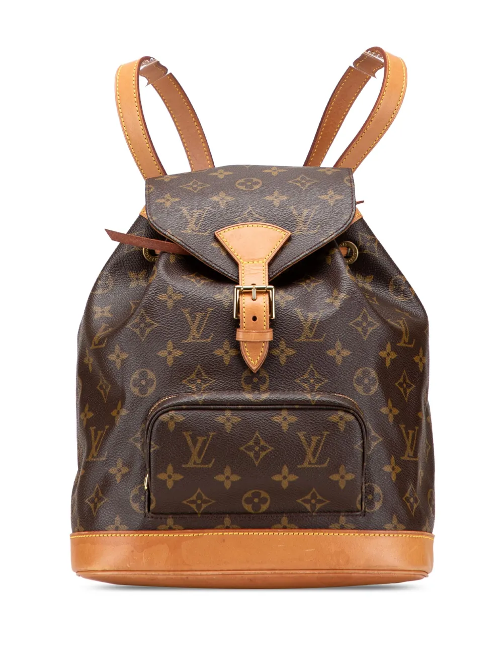 Louis Vuitton Pre-Owned 1997 Monogram Montsouris MM backpack - ブラウン Louis Vuitton Pre-Owned 1997 Monogram Montsouris MM backpack - ブラウン