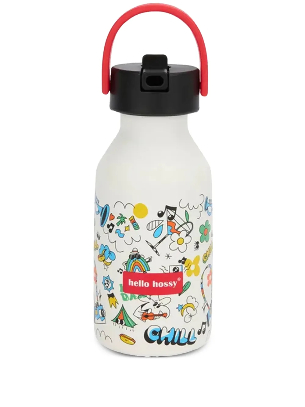 HELLY HANSEN KIDS Hello Hossy® graphic-print chill water bottle (350ml) | blanc | Image 1
