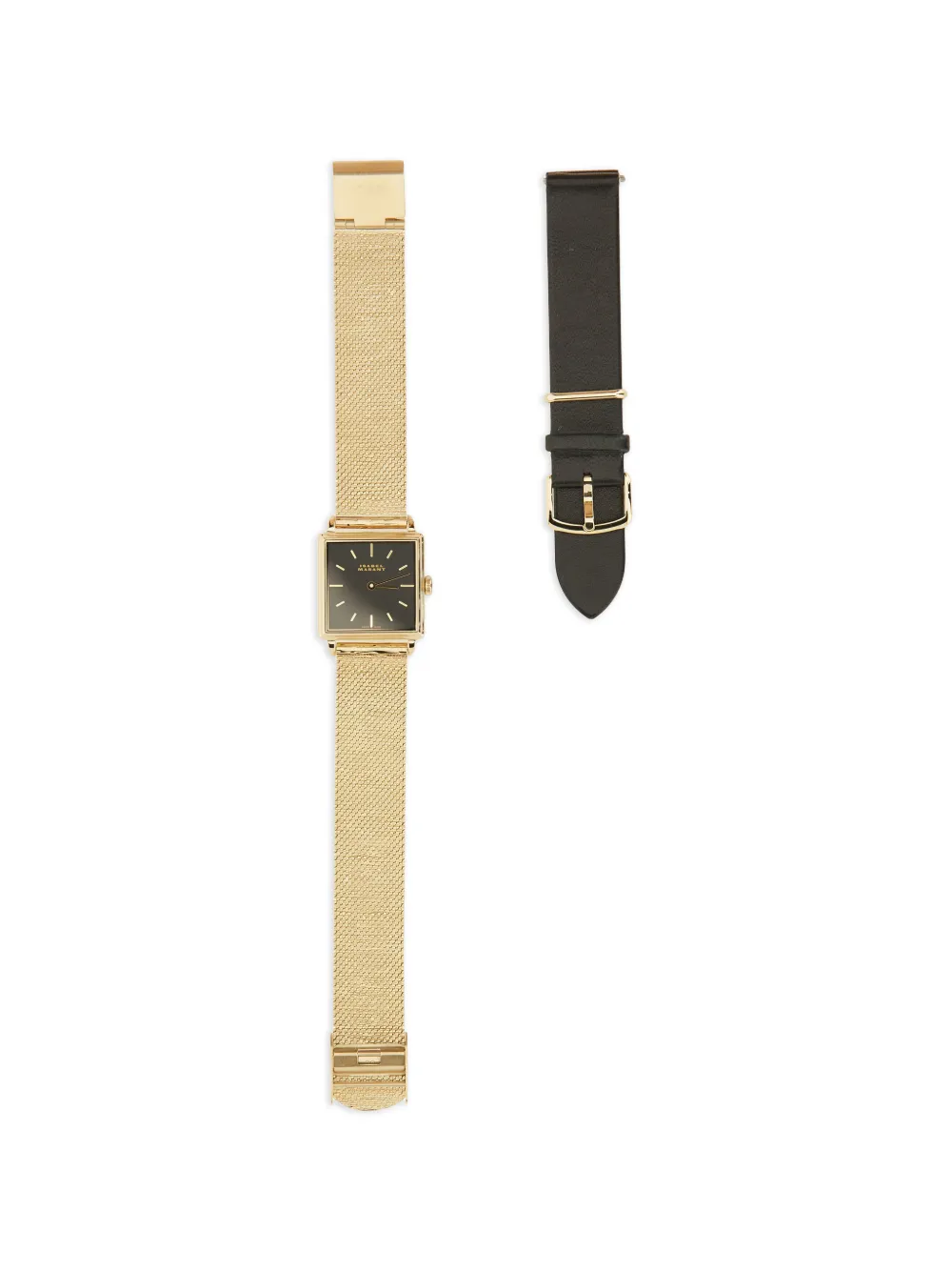 ISABEL MARANT 12.04 squared 24mm watch - Zwart