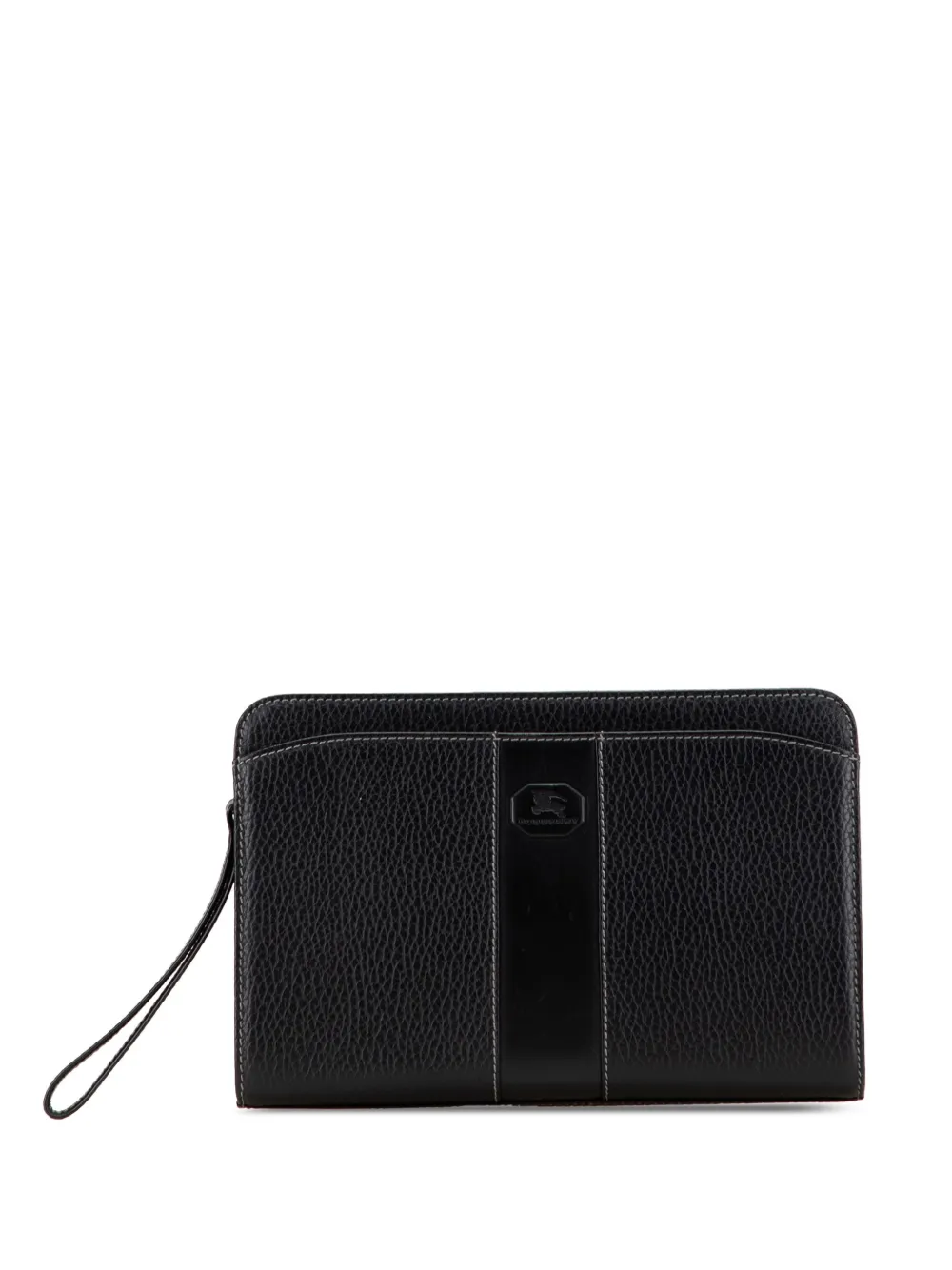 Burberry Pre-Owned 2000-2017 Leather clutch bag | Black | Image 1