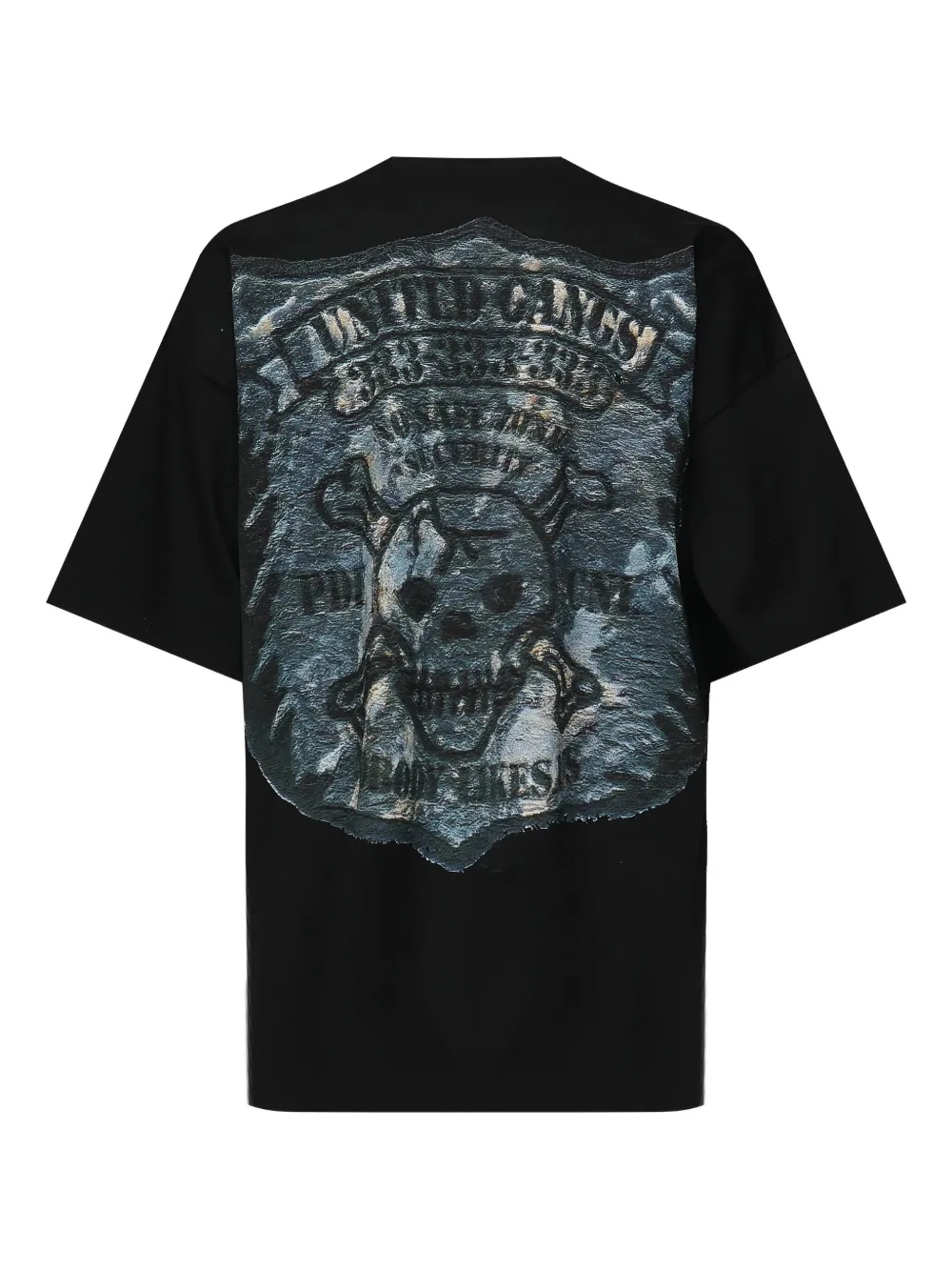 PDF CHANNEL T-shirt met print - Zwart