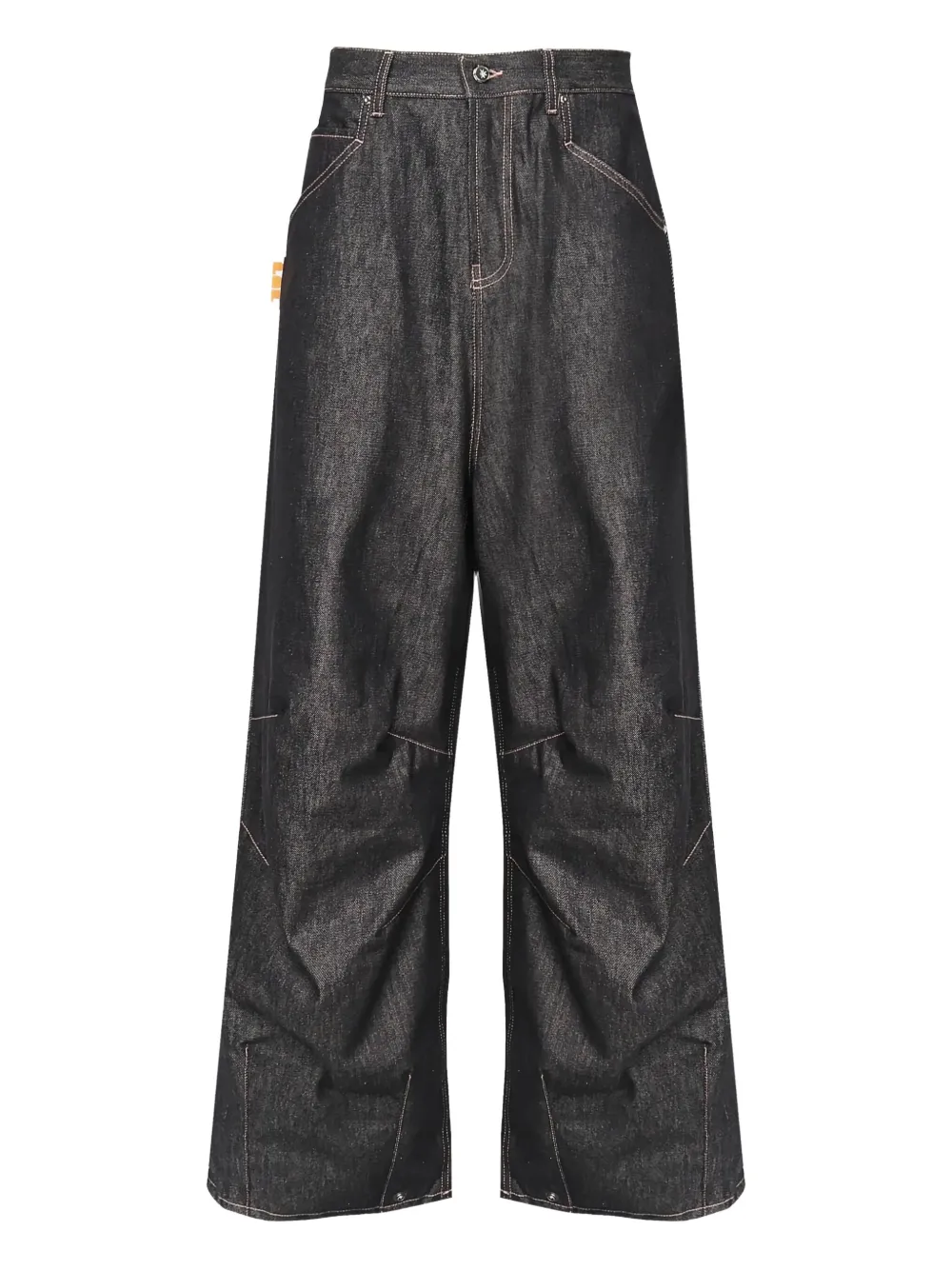 PDF CHANNEL pocket-detail cotton jeans | Blue | Image 1