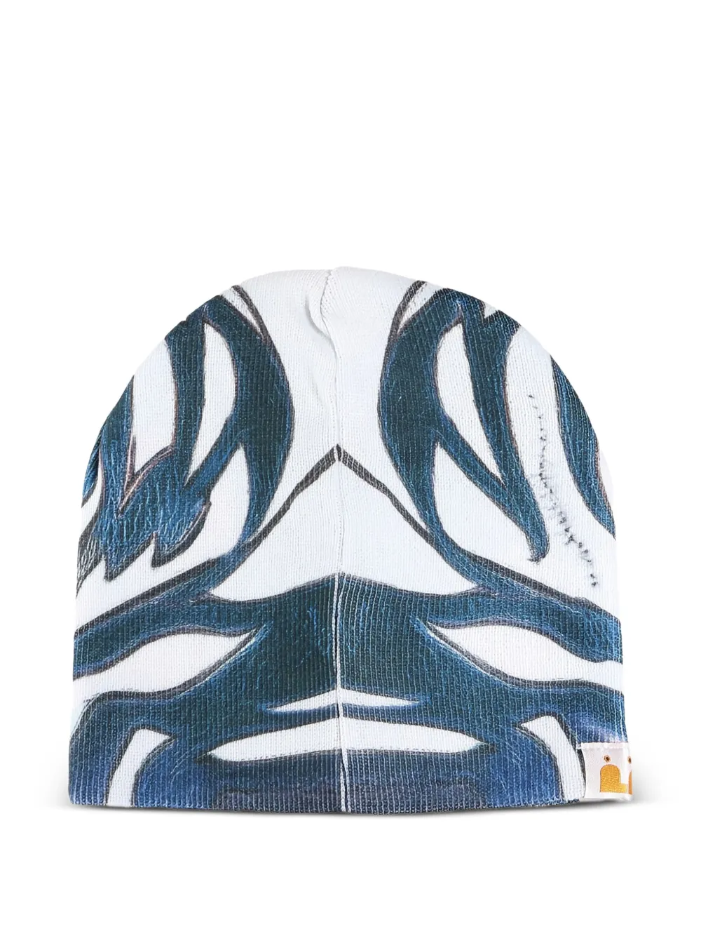 PDF CHANNEL Muts met print - Blauw