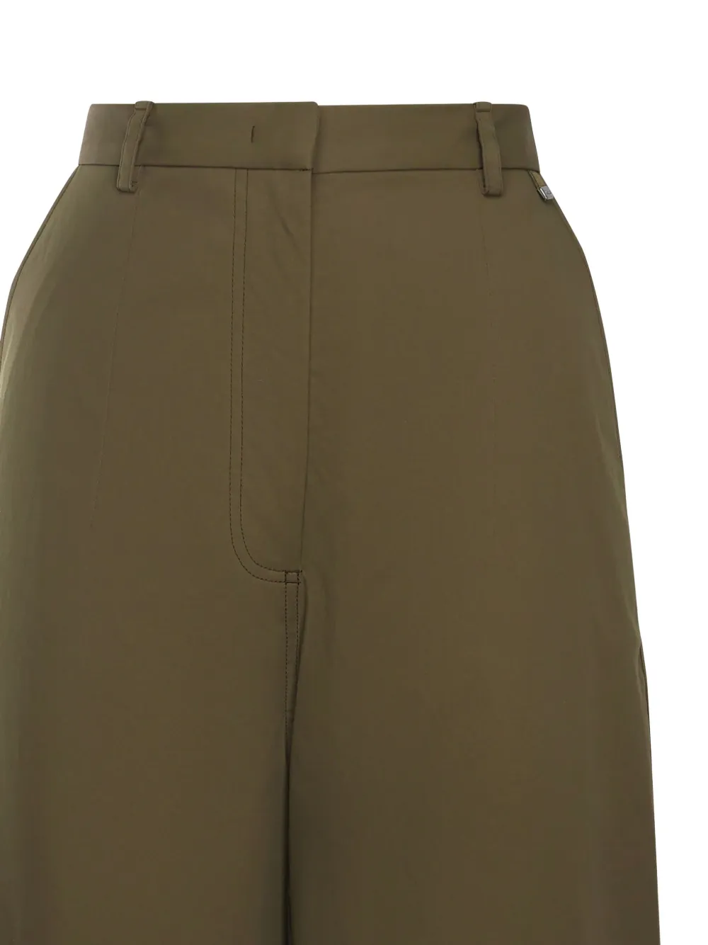 Herno Elasticated-cuff Trousers In Green