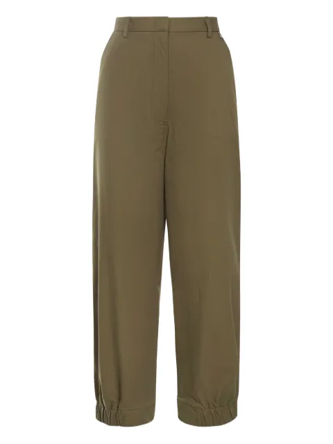 Herno elasticated-cuff trousers