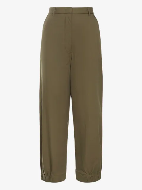 Herno elasticated-cuff trousers