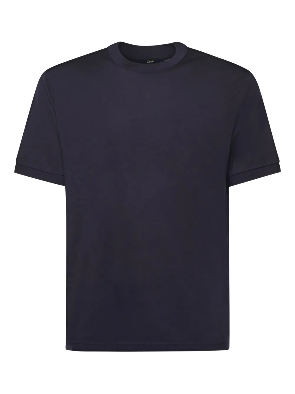 Herno crew-neck wool T-shirt | Blue | Image 1