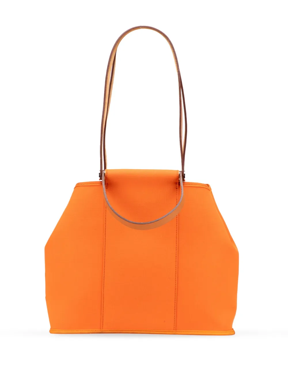 Hermès Pre-Owned 2009 Toile Cabag Elan PM satchel - ブラウン Hermès Pre-Owned 2009 Toile Cabag Elan PM satchel - ブラウン