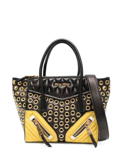 Miu Miu bolsa de hombro con cierre