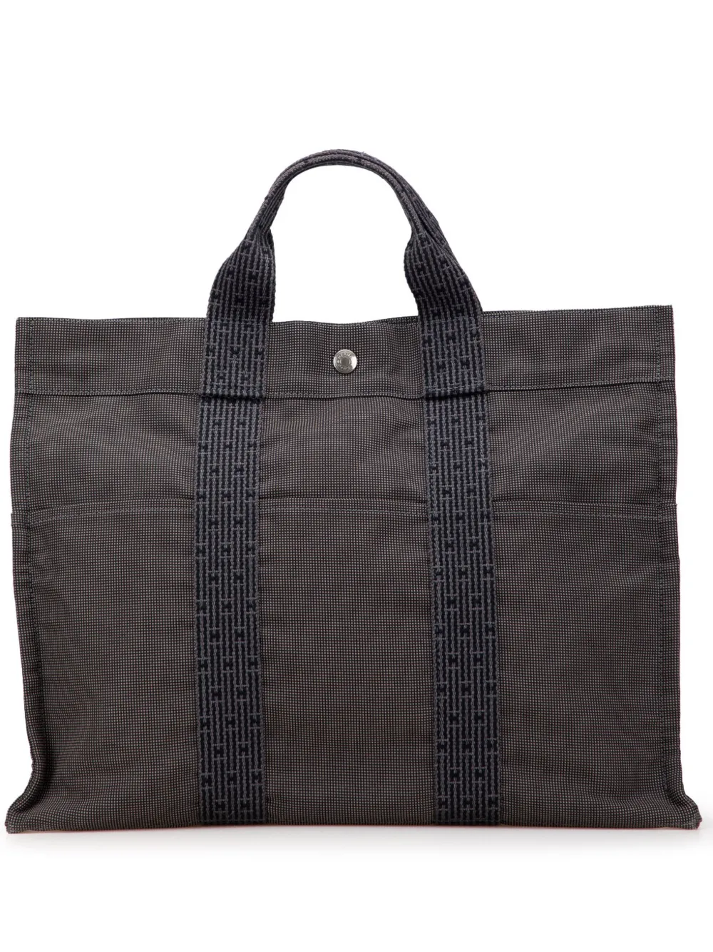 Hermès Pre-Owned 1990-2010 Canvas Herline MM tote bag - グレー Hermès Pre-Owned 1990-2010 Canvas Herline MM tote bag - グレー