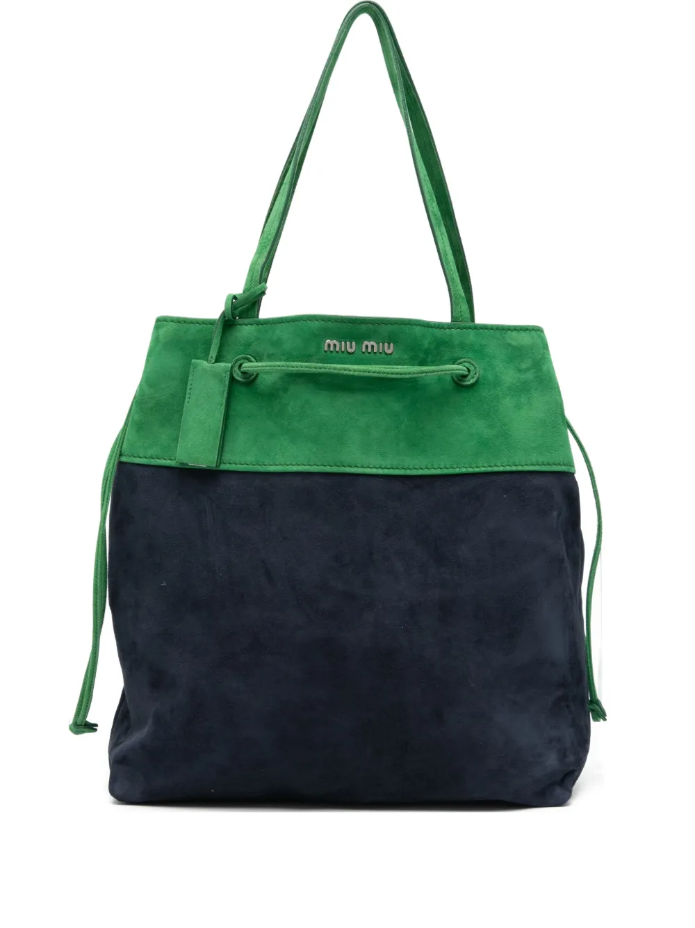 Miu Miu colourblock tote bag | Blue | Image 1