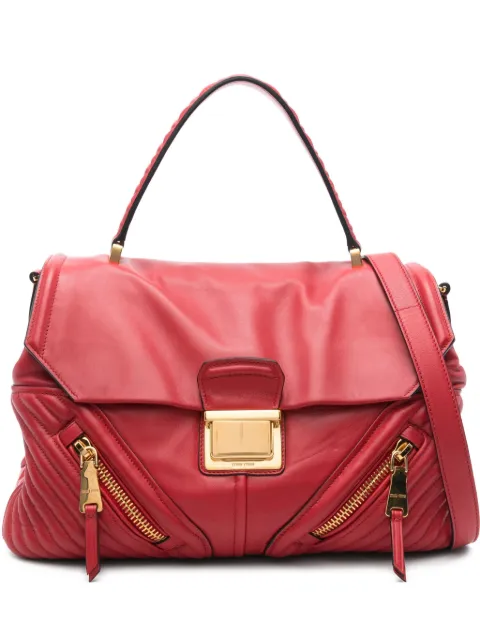 Miu Miu zip-fastening quilted tote bag