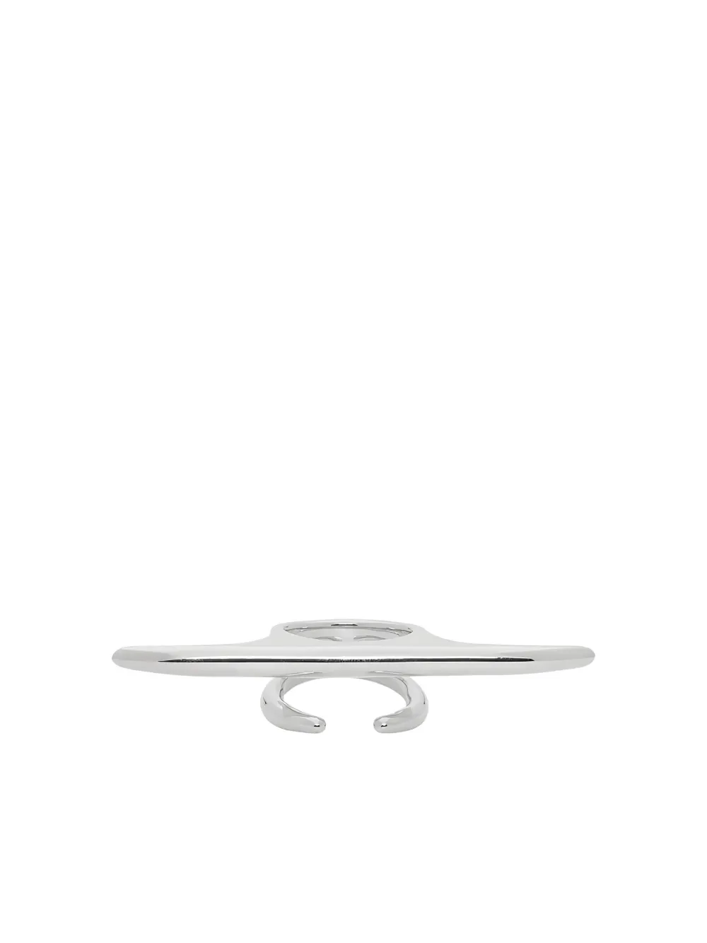 Ambush Liquid Multi-finger Ring In Gray