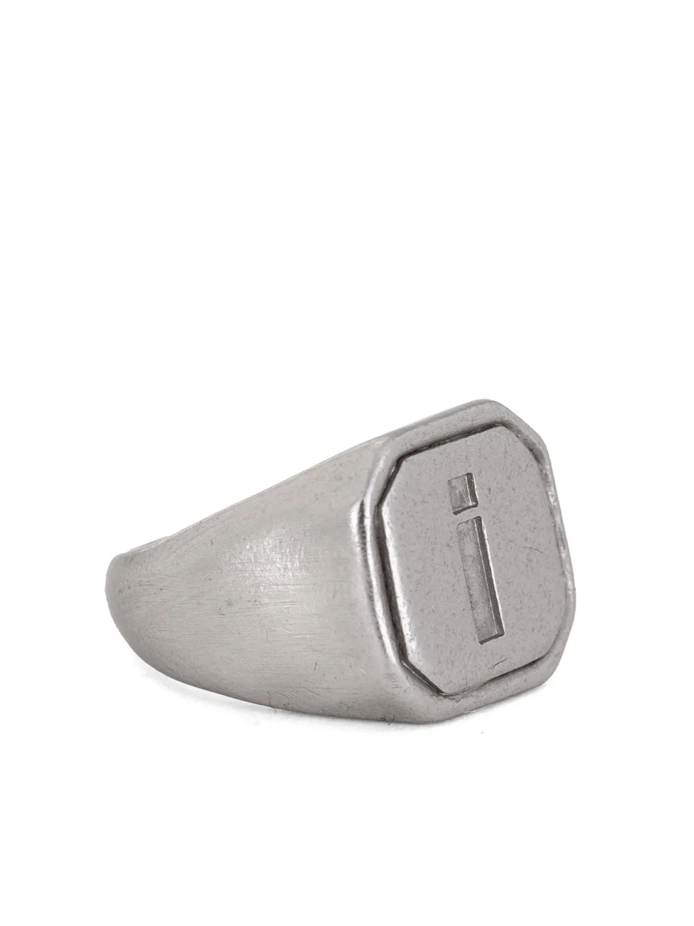 sacai debossed-letter adjustable ring set (set of five) | Image 2