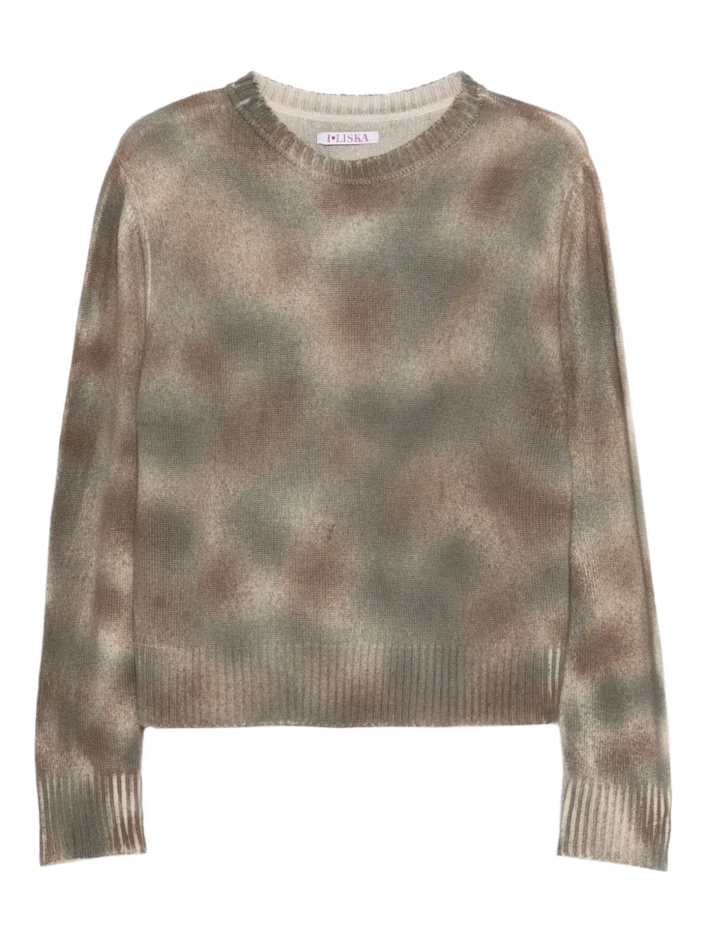Liska Tie-dye Sweater In Multi