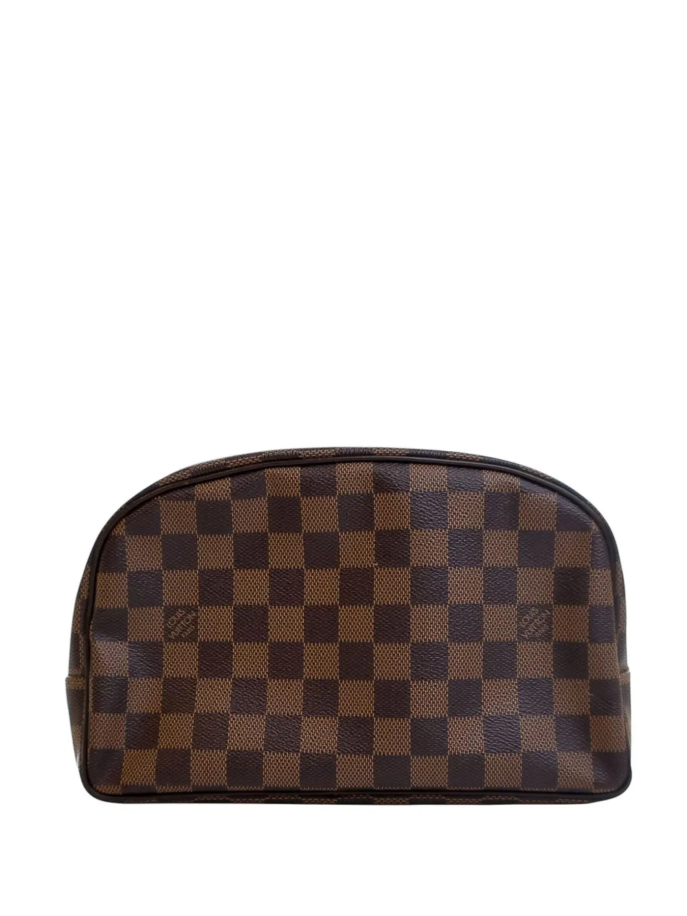 Louis Vuitton Pre-Owned 2014 Damier Ebene Trousse Toilette 25 vanity Louis Vuitton Pre-Owned 2014 Damier Ebene Trousse Toilette 25 vanity