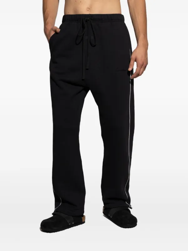 FEAR OF GOD ESSENTIALS side-stripe Drawstring Sweatpants | Black