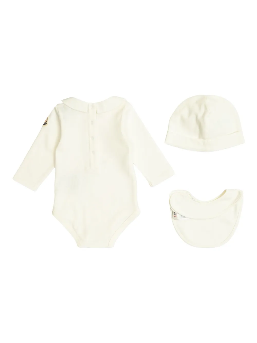 Moncler Enfant peter-pan collar babygrow set (set of three) | Babygrow Sets | Image 2