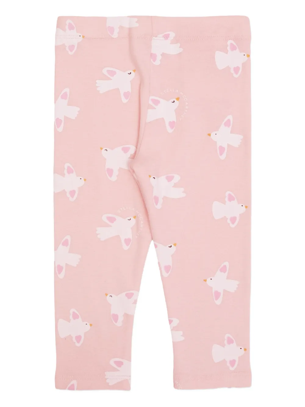 Stella McCartney Kids bird-print leggings - Rosa
