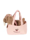 Konges Sløjd Maude puppy plush toy - Brown