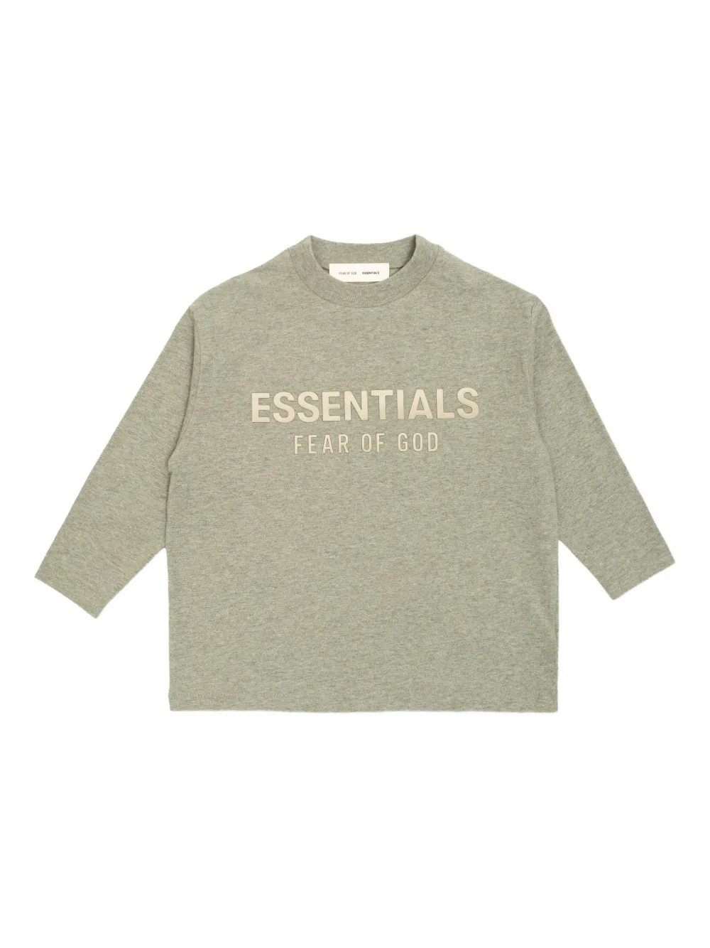 Essentials Kids' Logo-print T-shirt In Green